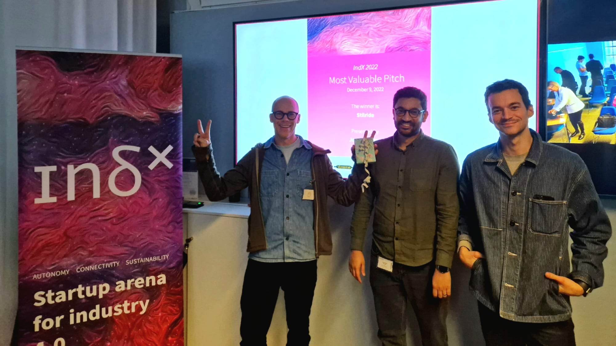 IndX Pitch day 4 at Siemens Energy Linköping Science Park